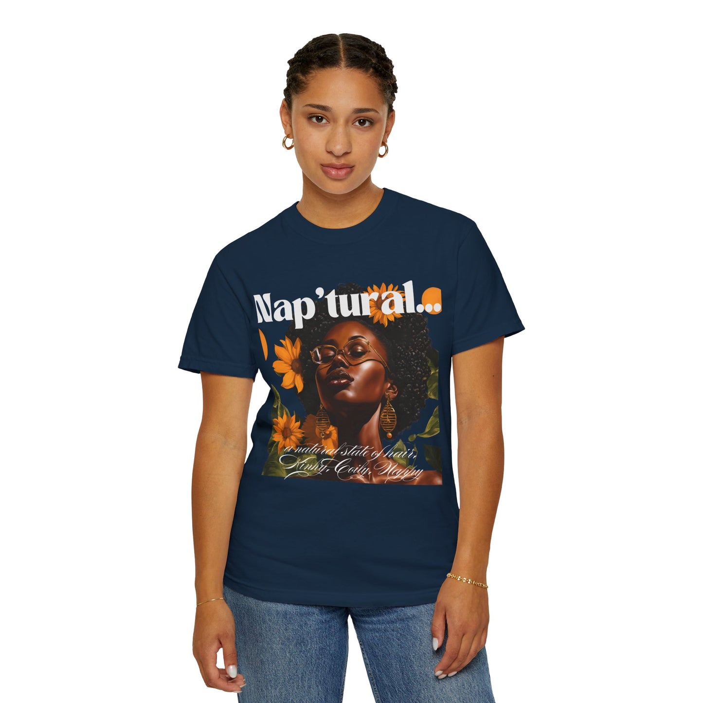 Nap'tural Floral Unisex T-Shirt - Celebrate Natural Beauty