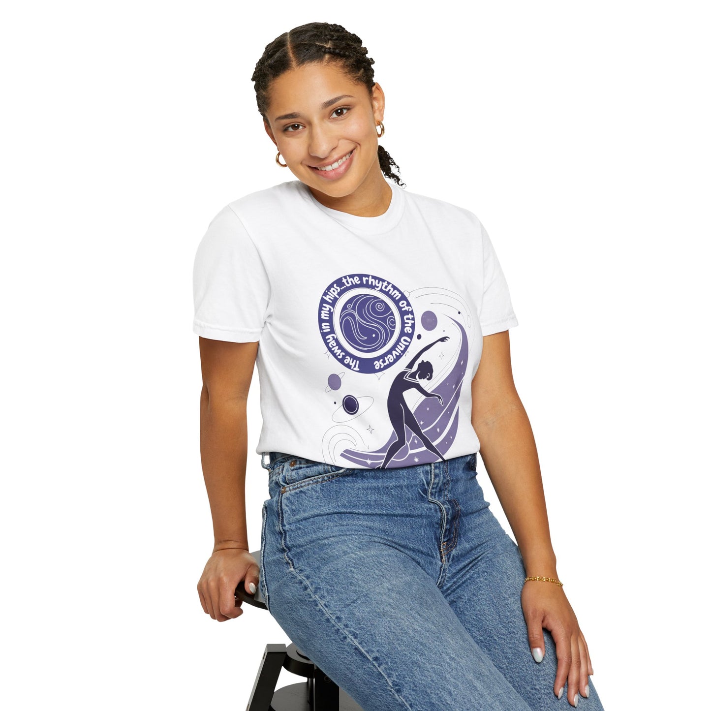 Rhythm of the Universe Unisex Garment-Dyed T-Shirt
