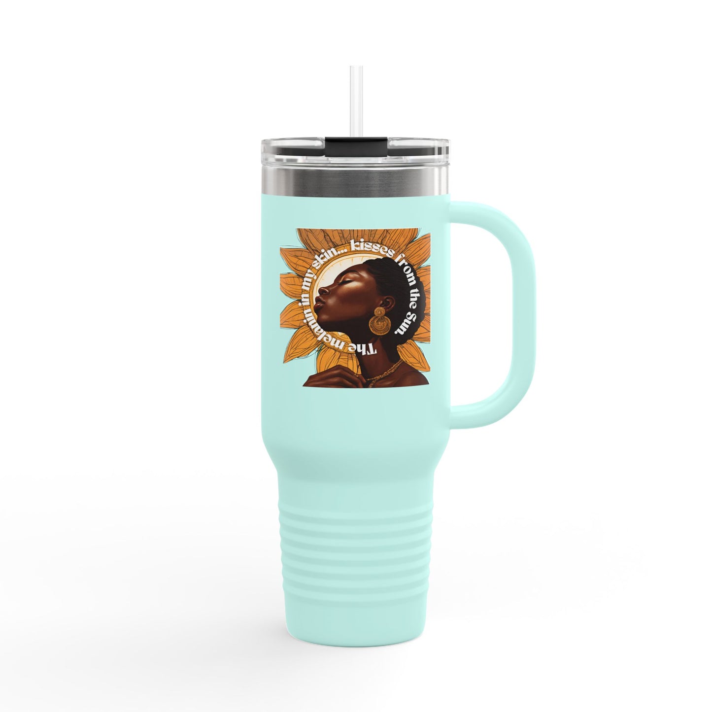 Empowering Insulated Travel Mug | 40oz | Motivational Design for Daily Inspiration
