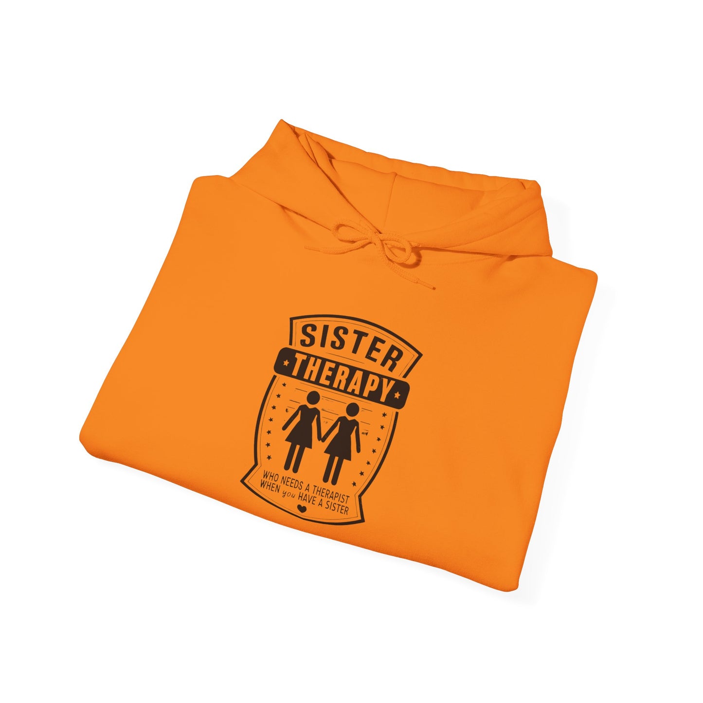 Sister Therapy Hoodie - Unisex Heavy Blend™ Sweatshirt for Sisterhood & Connection