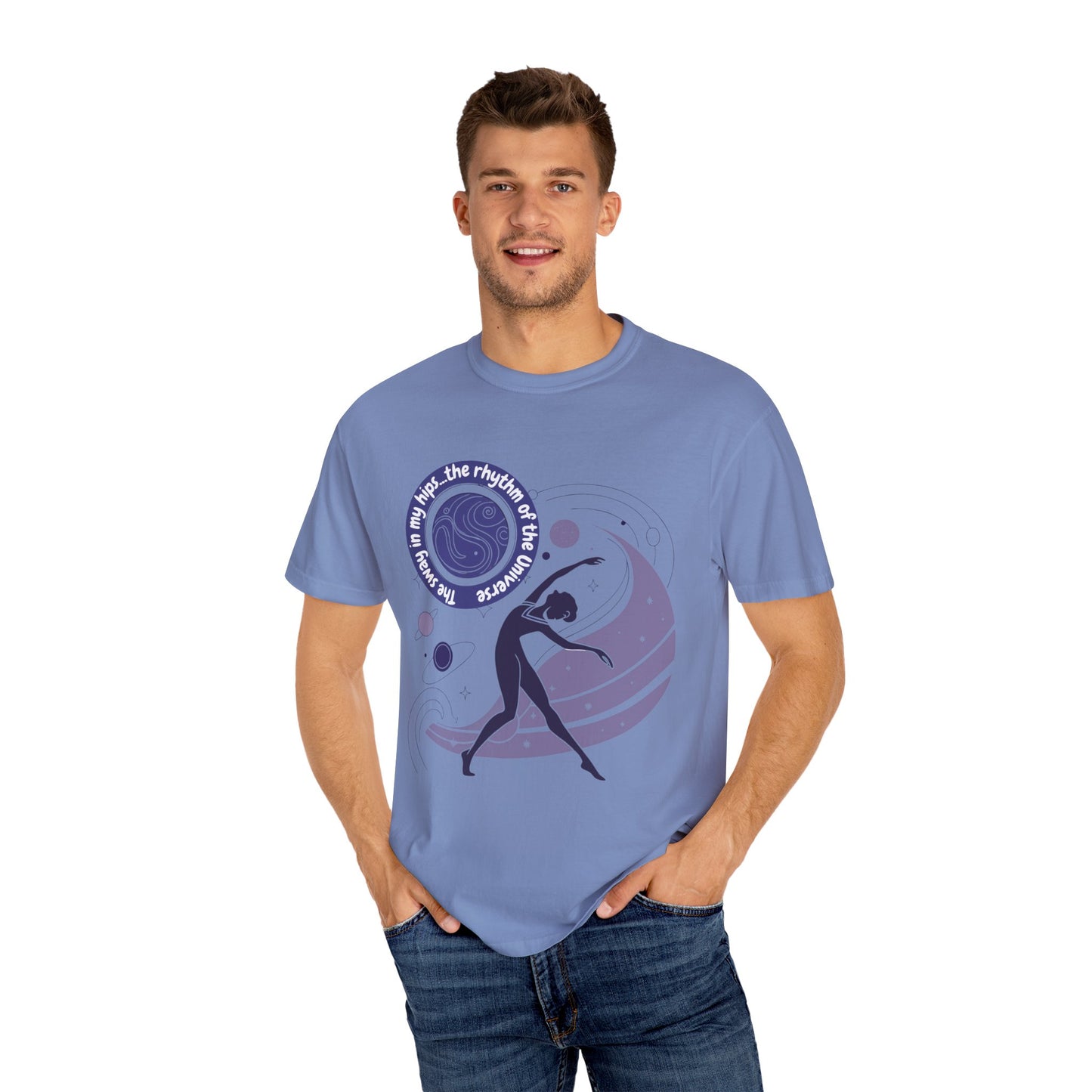 Rhythm of the Universe Unisex Garment-Dyed T-Shirt
