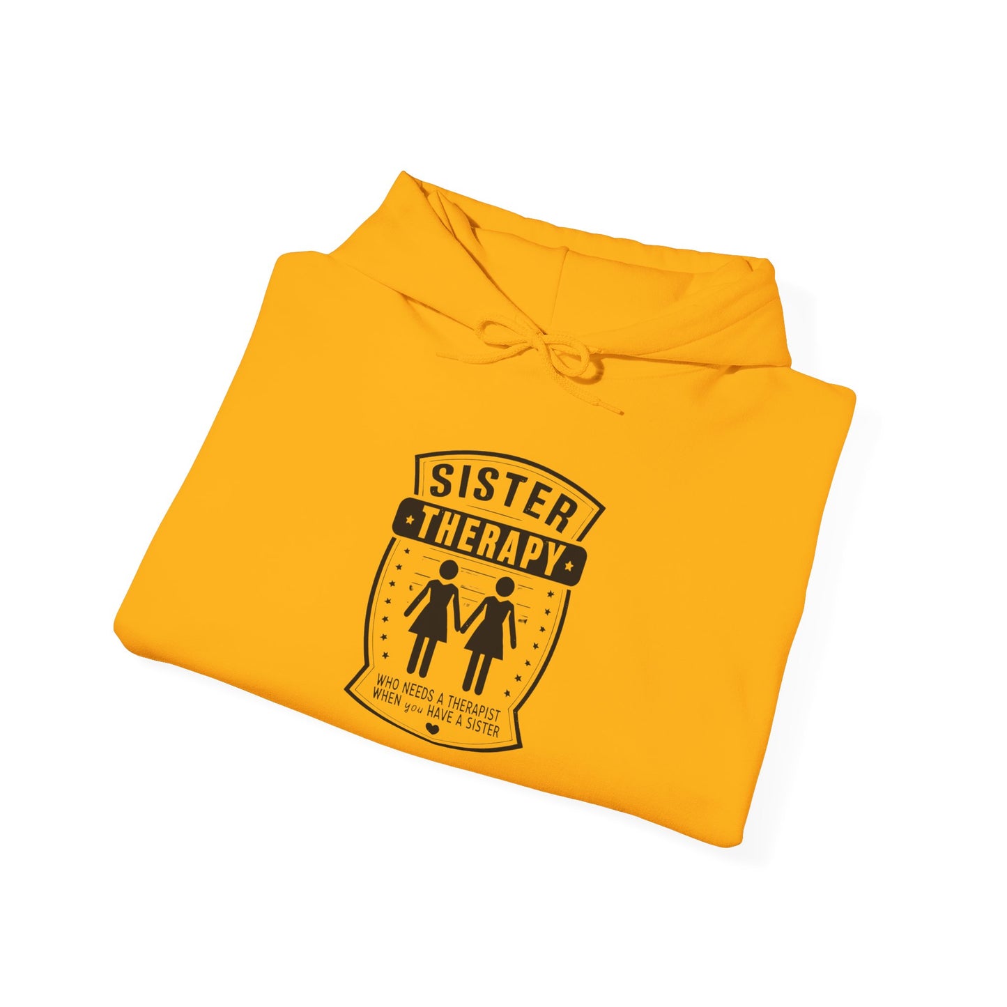 Sister Therapy Hoodie - Unisex Heavy Blend™ Sweatshirt for Sisterhood & Connection
