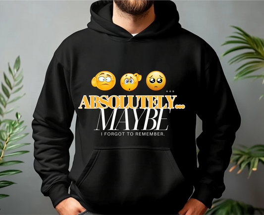 Absolutely Emoticon Unisex Heavy Blend™ Hooded Sweatshirt