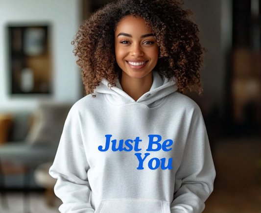 Just Be You Unisex Heavy Blend Hoodie - Inspirational Sweatshirt for Everyday Comfort