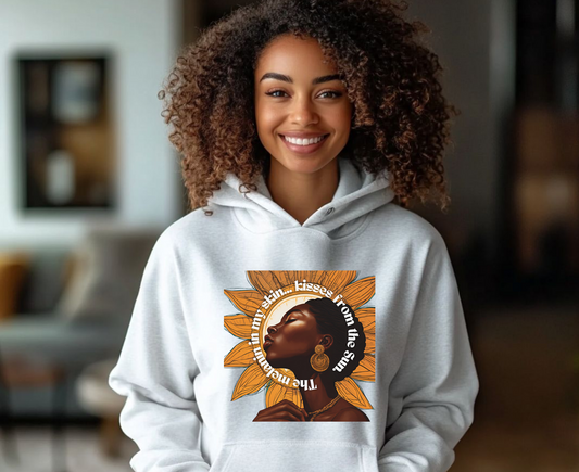 Inspirational Sunflower Hoodie for Empowerment and Self-Love