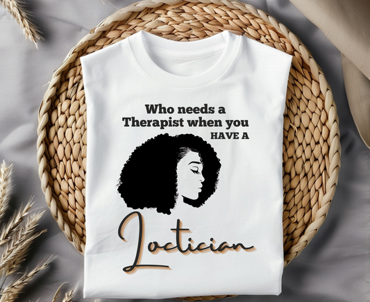 Who Needs a Therapist? Unisex Garment-Dyed T-Shirt - Perfect for Estheticians and Skincare Lovers