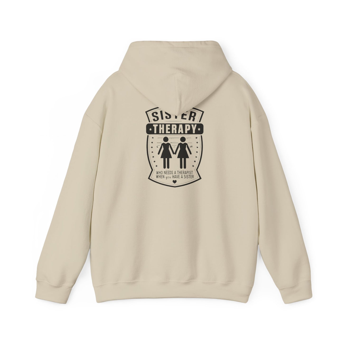 Sister Therapy Hoodie - Unisex Heavy Blend™ Sweatshirt for Sisterhood & Connection