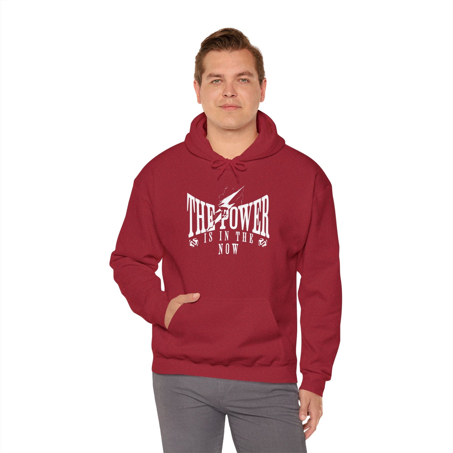 The Power is in the Now Unisex Heavy Blend Hooded Sweatshirt