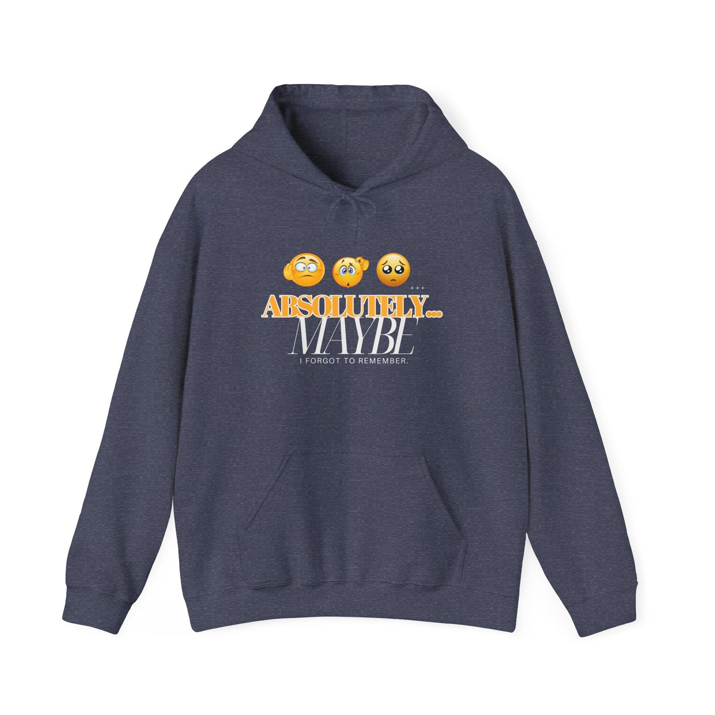Absolutely Emoticon Unisex Heavy Blend™ Hooded Sweatshirt