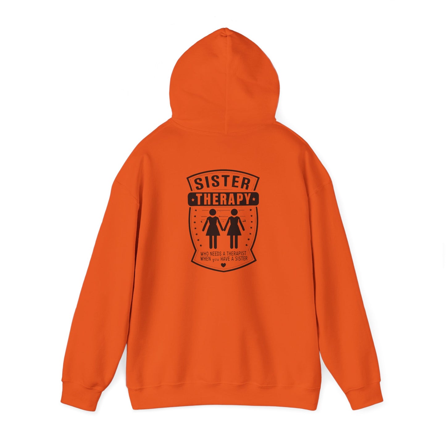 Sister Therapy Hoodie - Unisex Heavy Blend™ Sweatshirt for Sisterhood & Connection