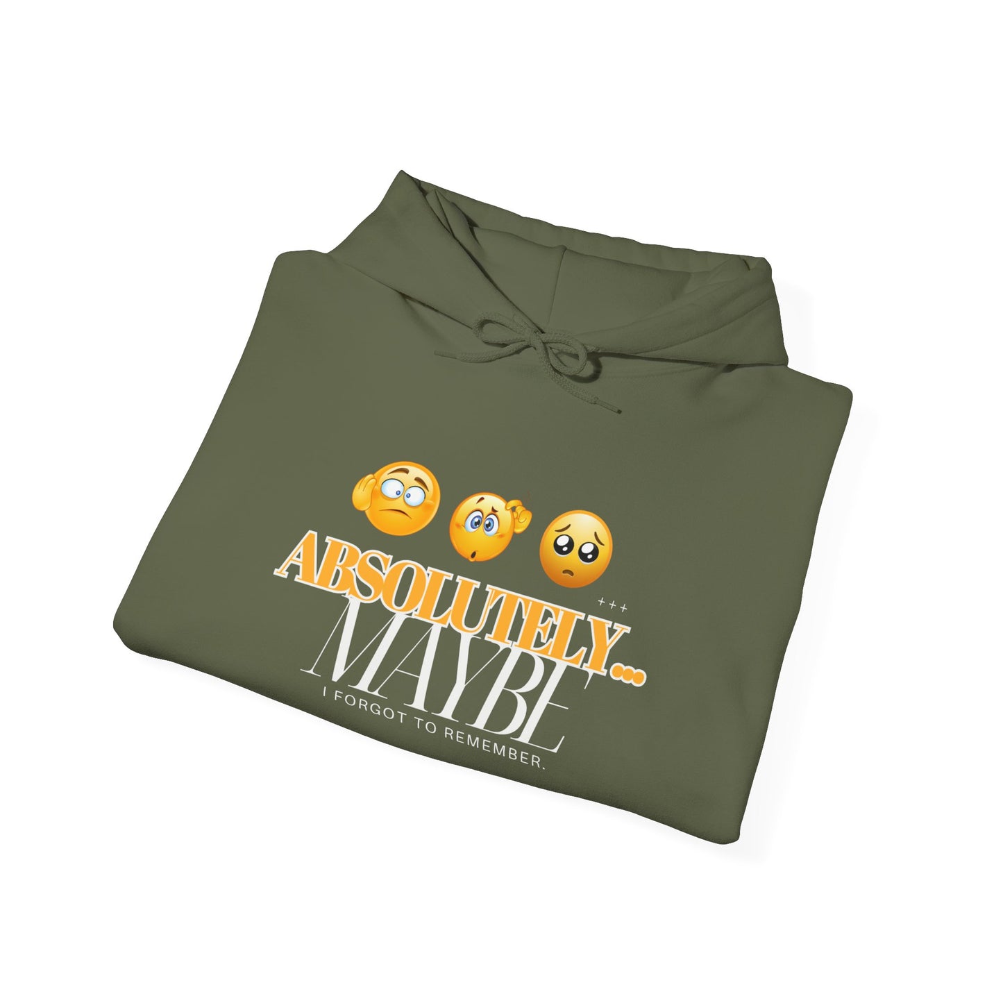 Absolutely Emoticon Unisex Heavy Blend™ Hooded Sweatshirt