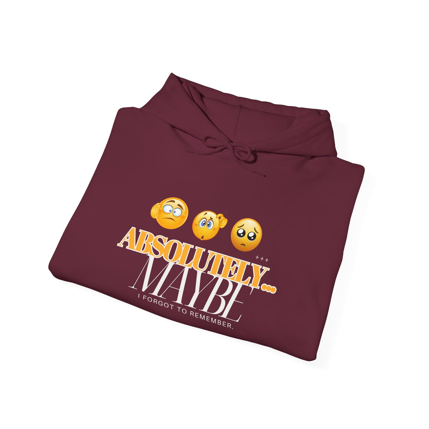 Absolutely Emoticon Unisex Heavy Blend™ Hooded Sweatshirt