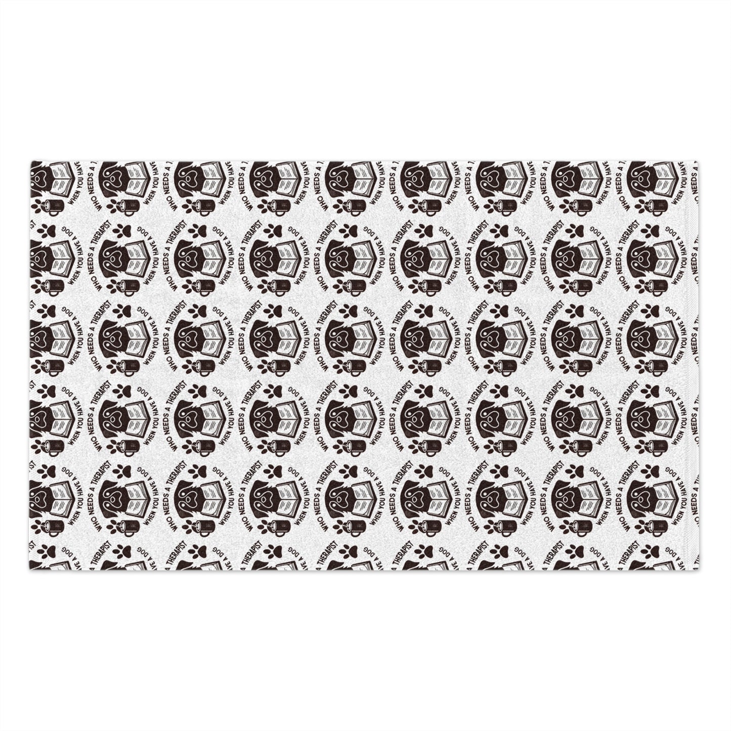 Paw Print Rally Towel – Perfect for Pet Lovers & Game Day