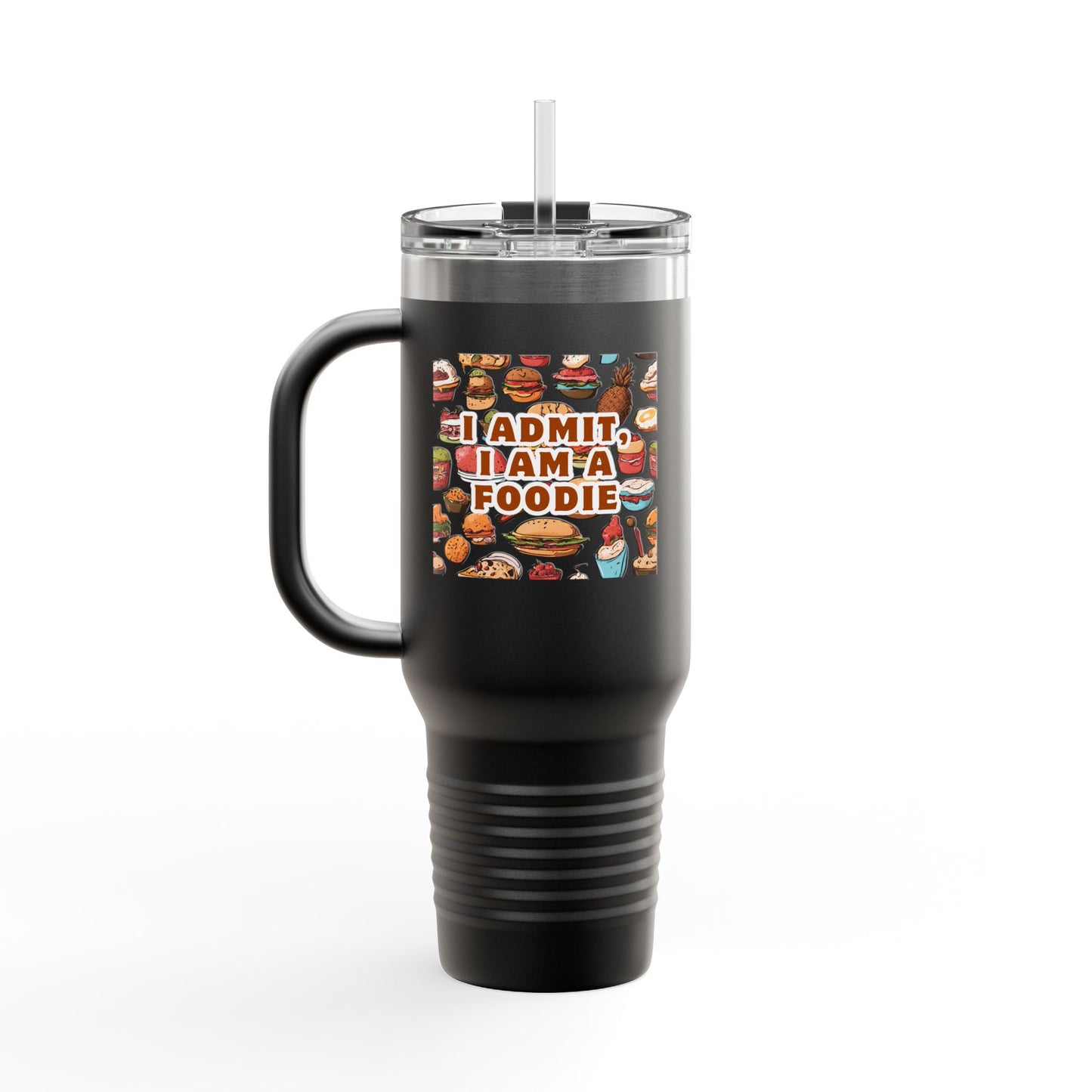 Foodie Insulated Travel Mug - 40oz with Fun Food Designs