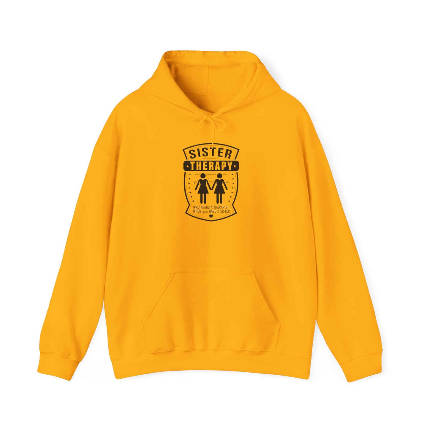 Sister Therapy Hoodie - Unisex Heavy Blend™ Sweatshirt for Sisterhood & Connection
