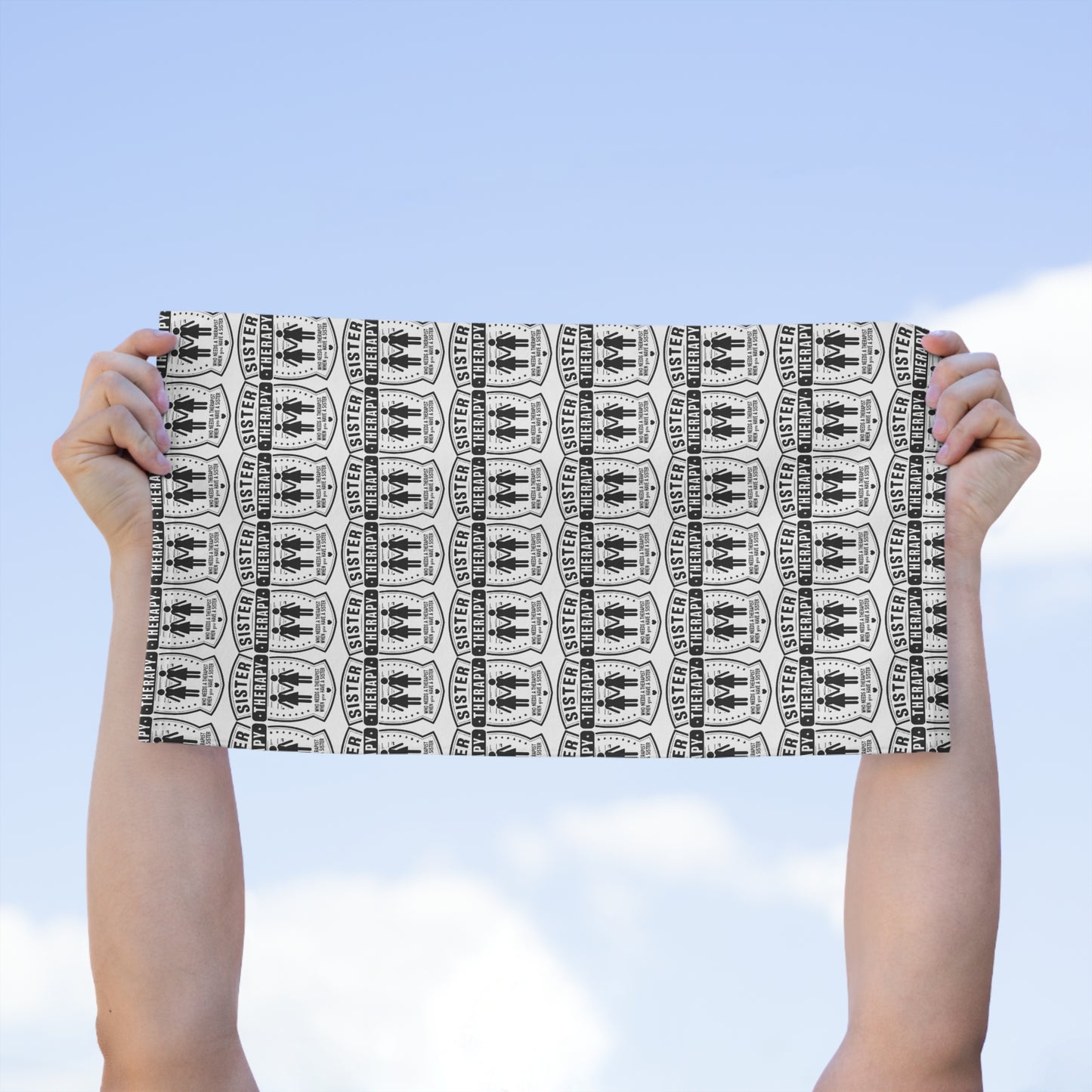Sister Therapy Rally Towel | Perfect for Sister Celebrations & Events
