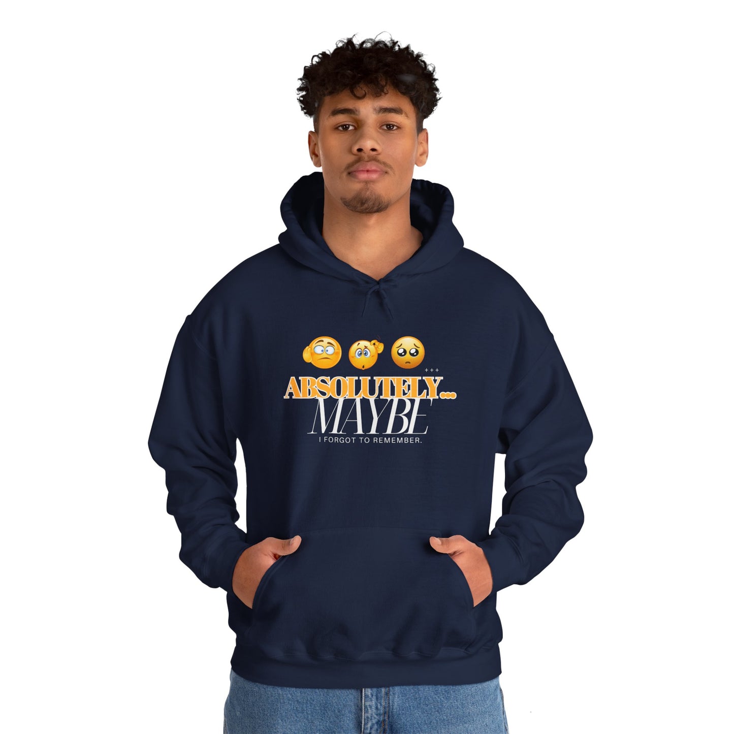 Absolutely Emoticon Unisex Heavy Blend™ Hooded Sweatshirt