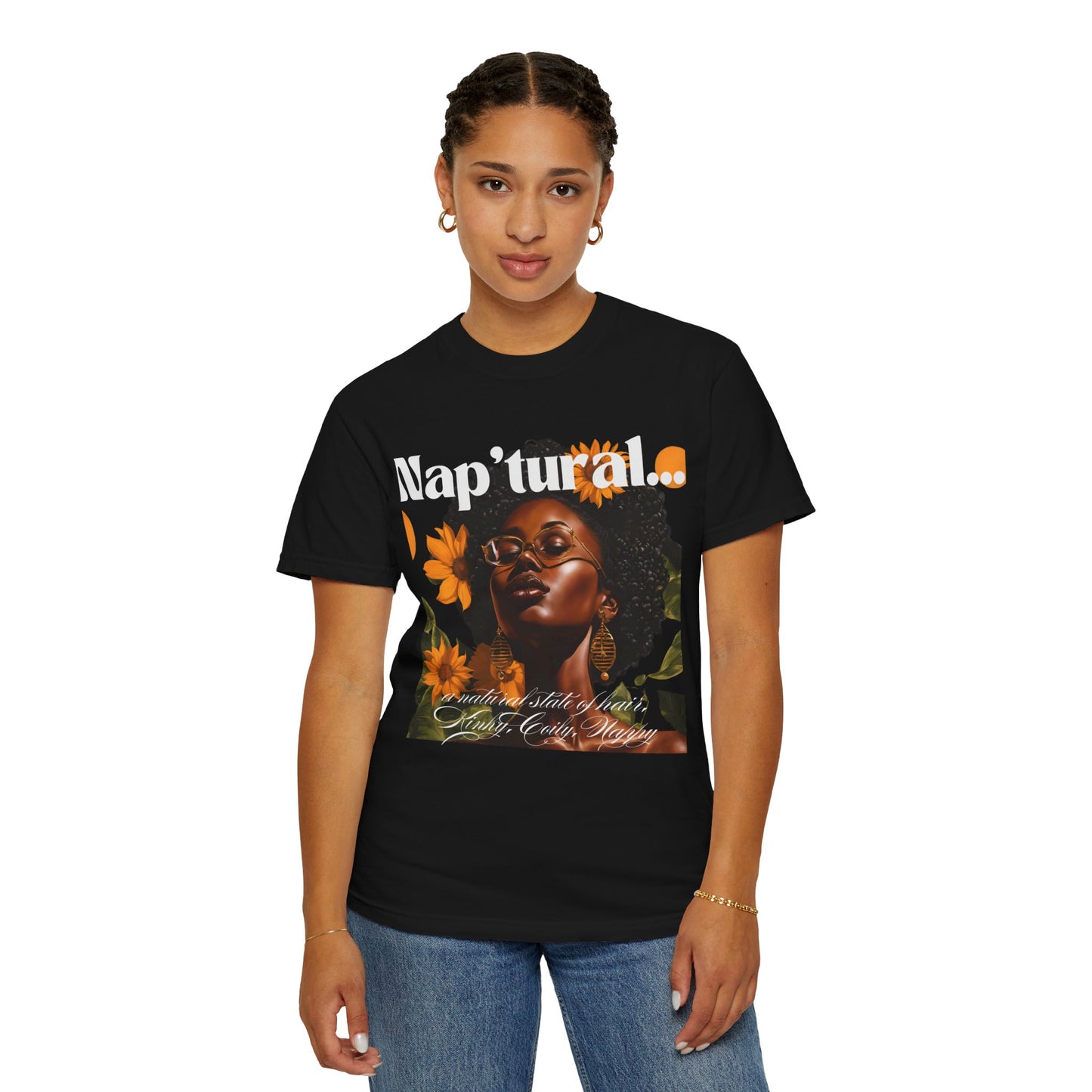 Nap'tural Floral Unisex T-Shirt - Celebrate Natural Beauty