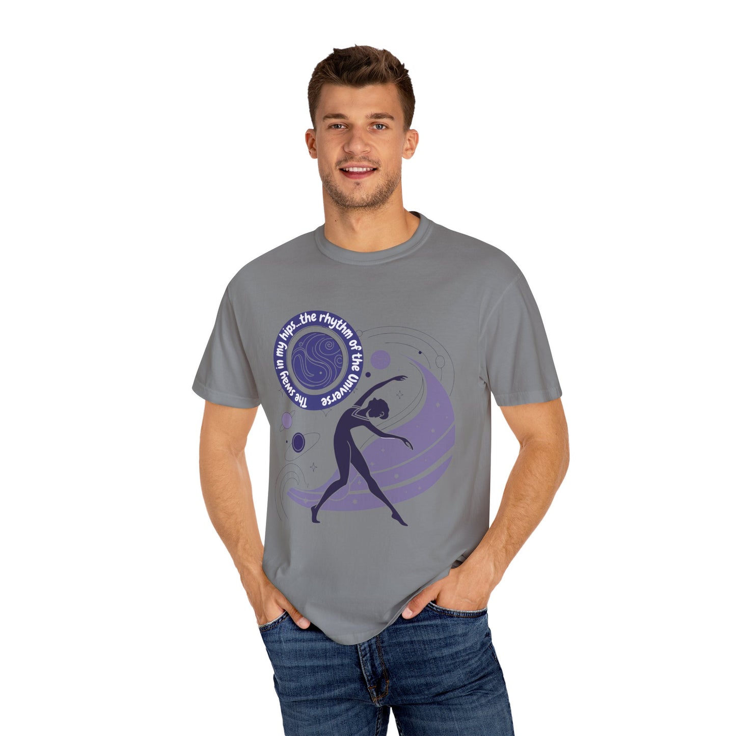 Rhythm of the Universe Unisex Garment-Dyed T-Shirt