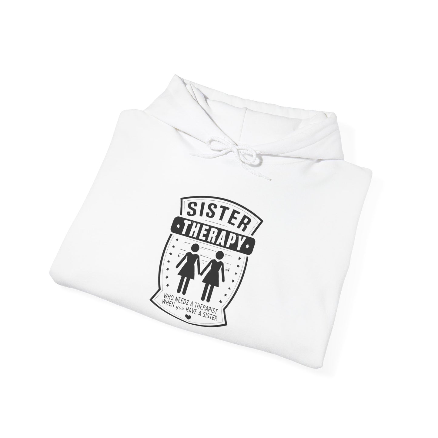 Sister Therapy Hoodie - Unisex Heavy Blend™ Sweatshirt for Sisterhood & Connection