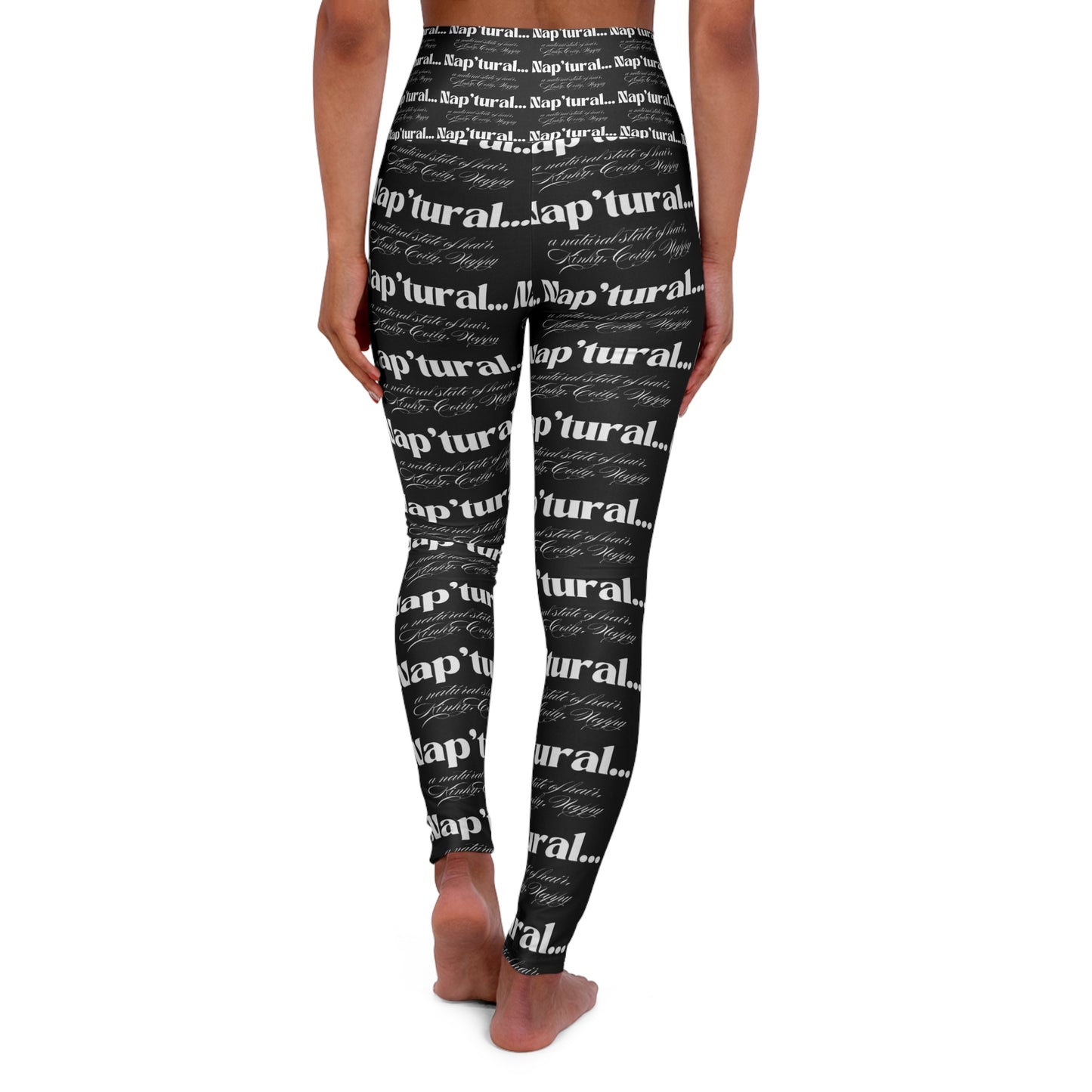 Bold Print High Waisted Yoga Leggings for Active Lifestyle