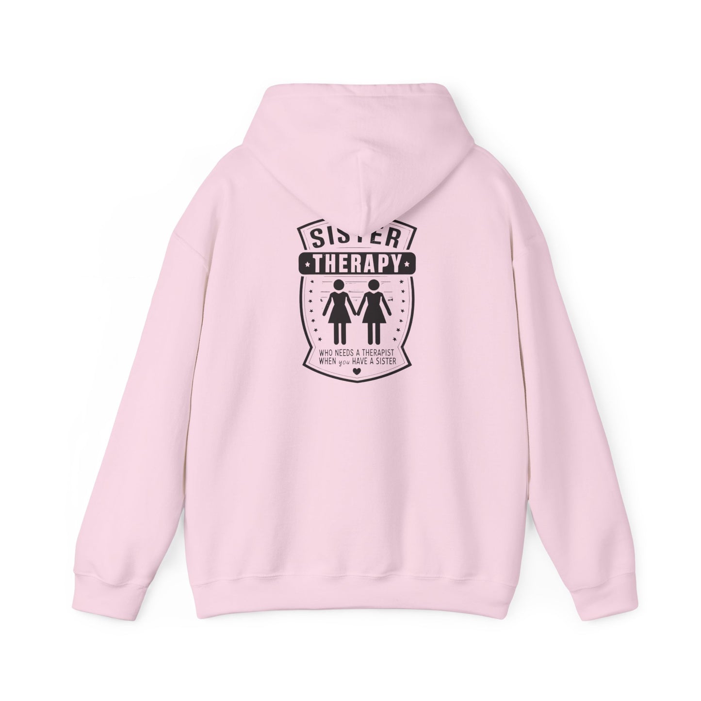 Sister Therapy Hoodie - Unisex Heavy Blend™ Sweatshirt for Sisterhood & Connection