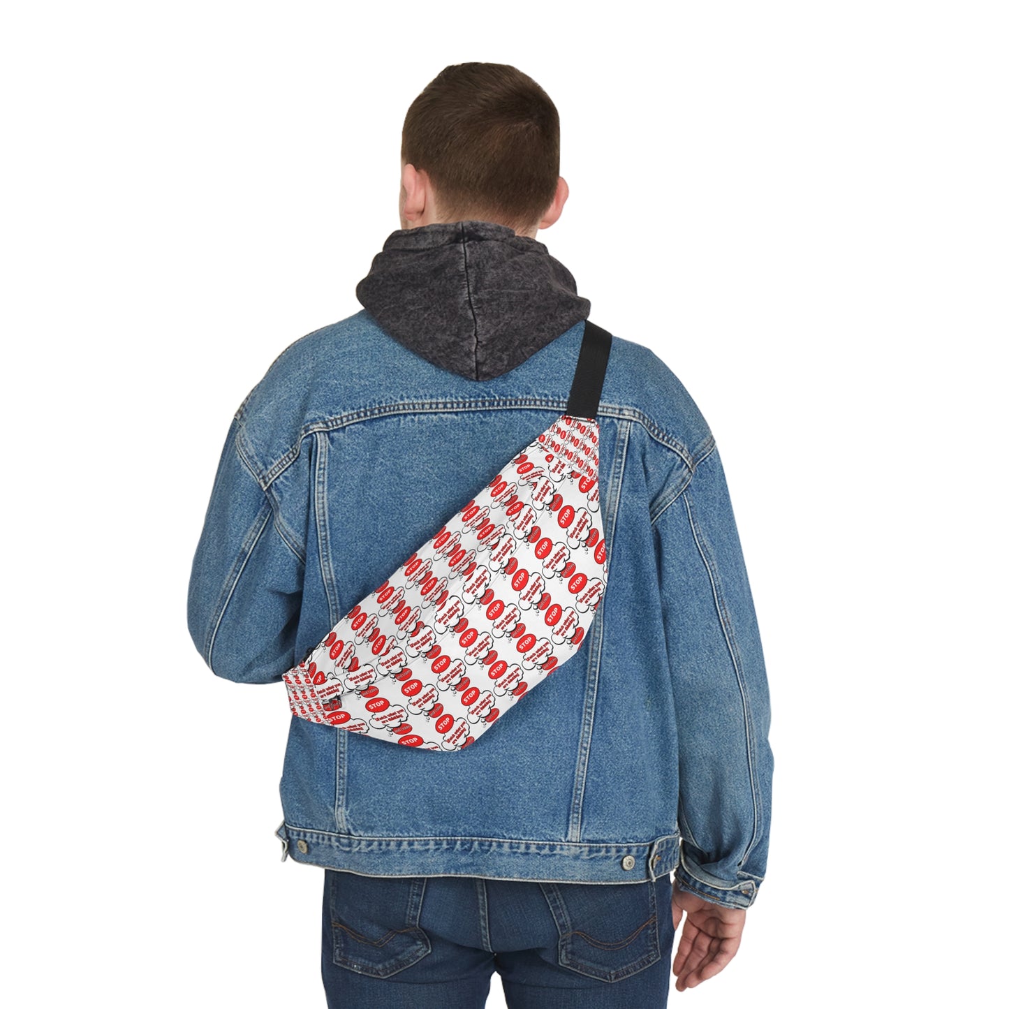 Fun 'Stop & Go' Fanny Pack - Stylish and Practical Travel Accessory