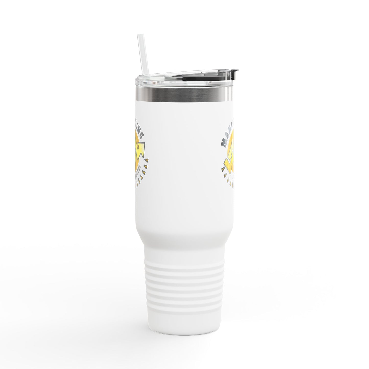 Manifesting in Progress Insulated Travel Mug - 40oz