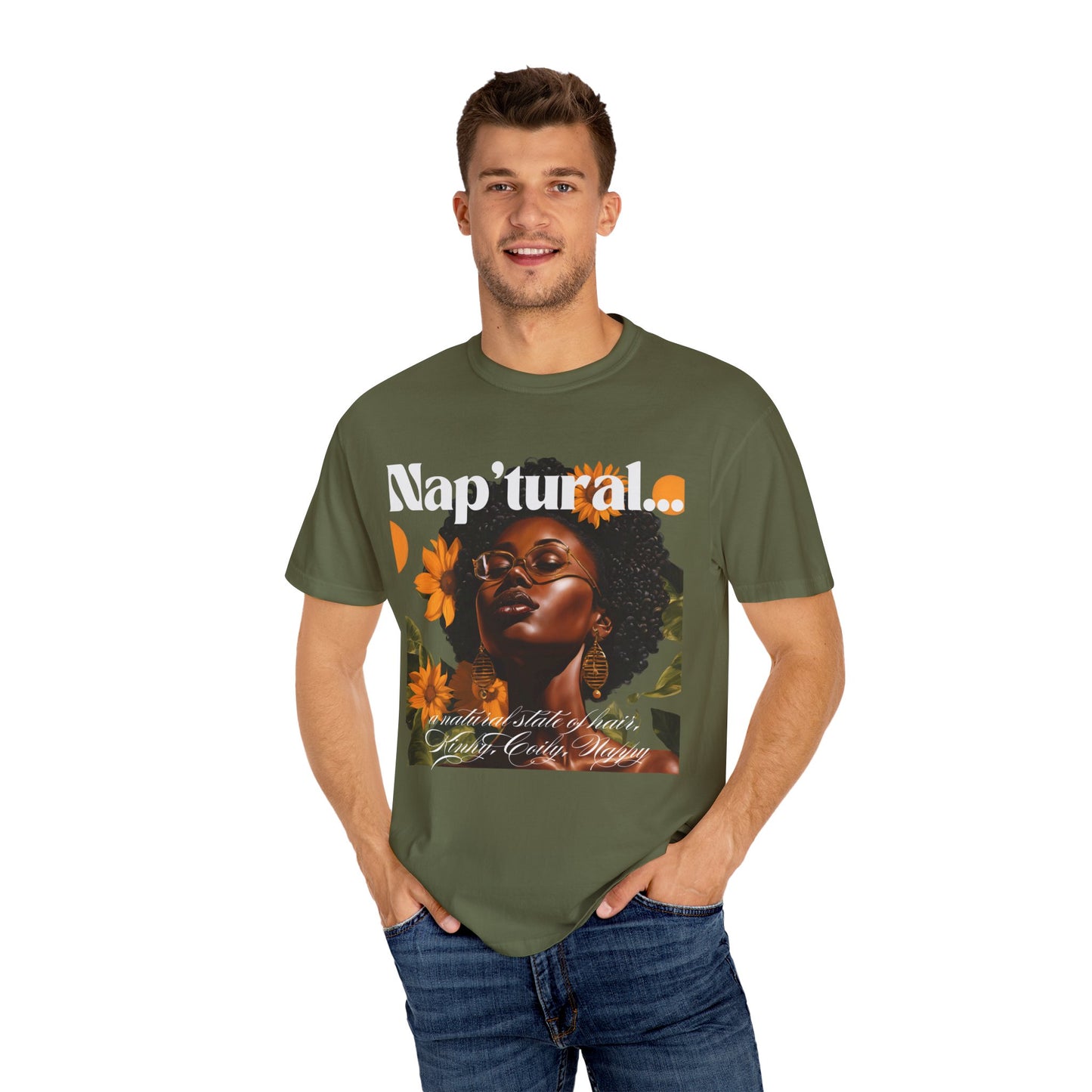 Nap'tural Floral Unisex T-Shirt - Celebrate Natural Beauty