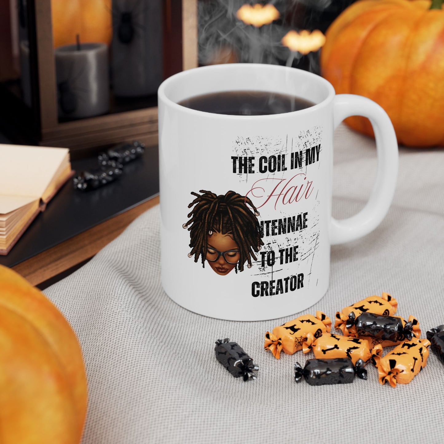 Empowerment Ceramic Mug - Celebrate Your Natural Hair - 11oz & 15oz
