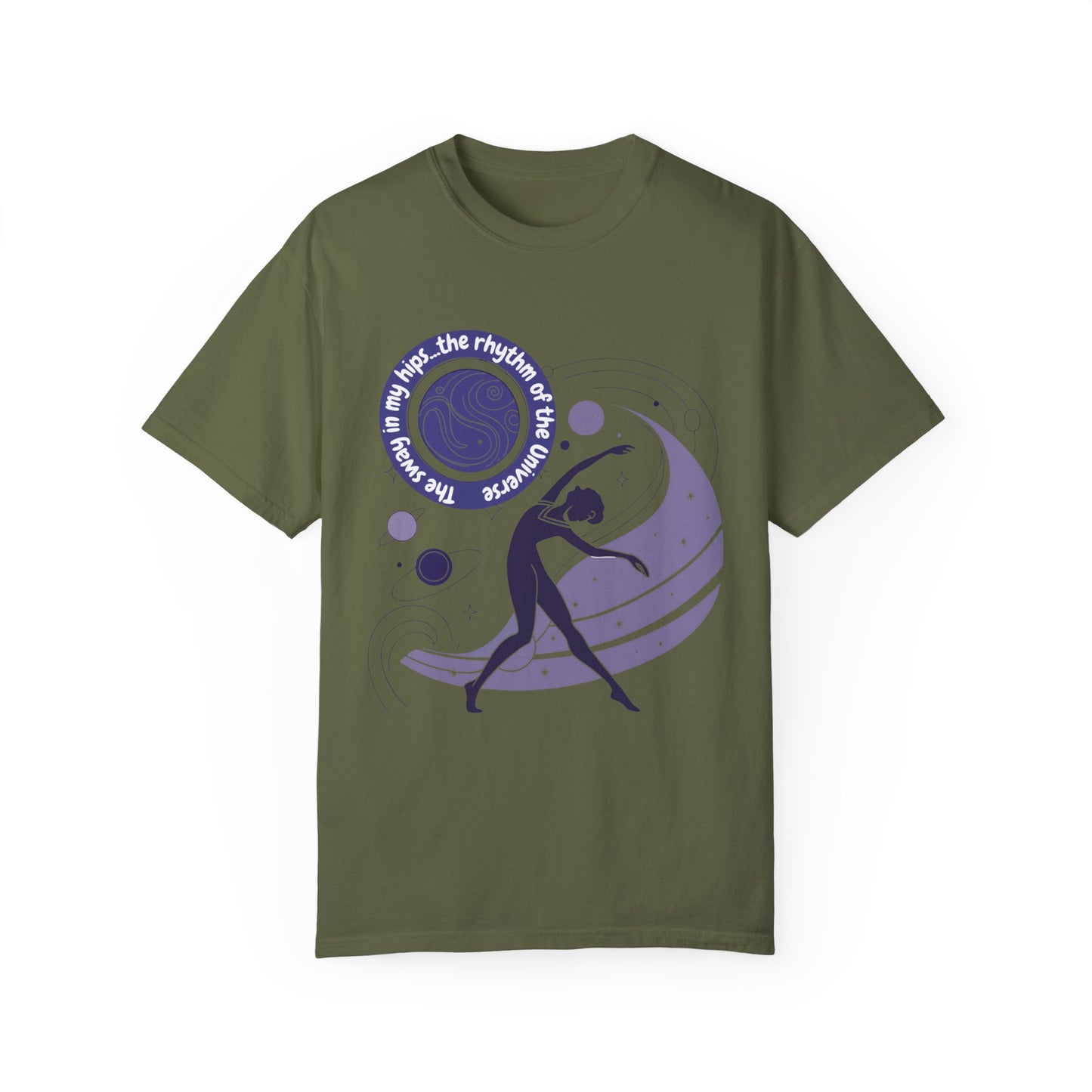 Rhythm of the Universe Unisex Garment-Dyed T-Shirt