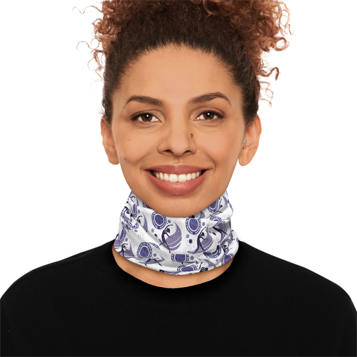 Stylish Winter Neck Gaiter with Drawstring - Perfect for Skiing and Outdoor Activities