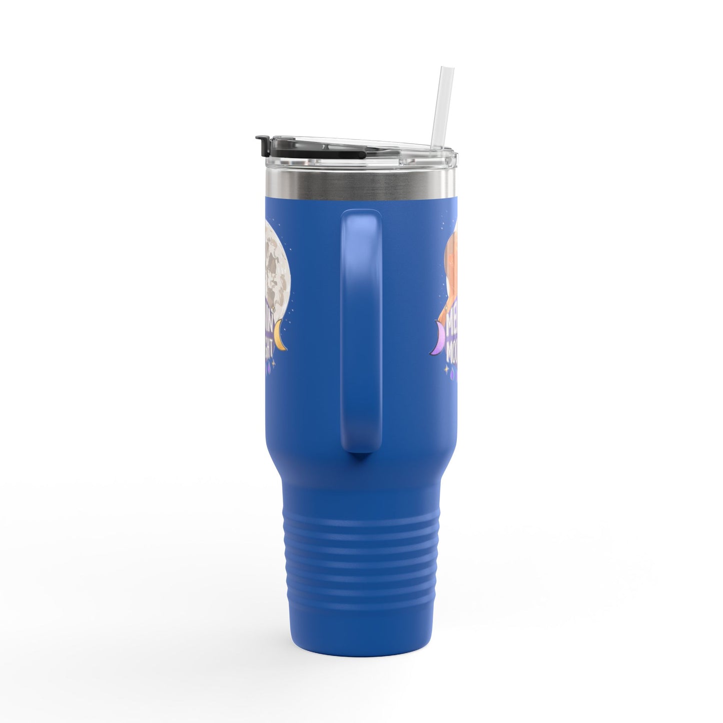 Personalized Insulated Travel Mug - 40oz Moonlight Design