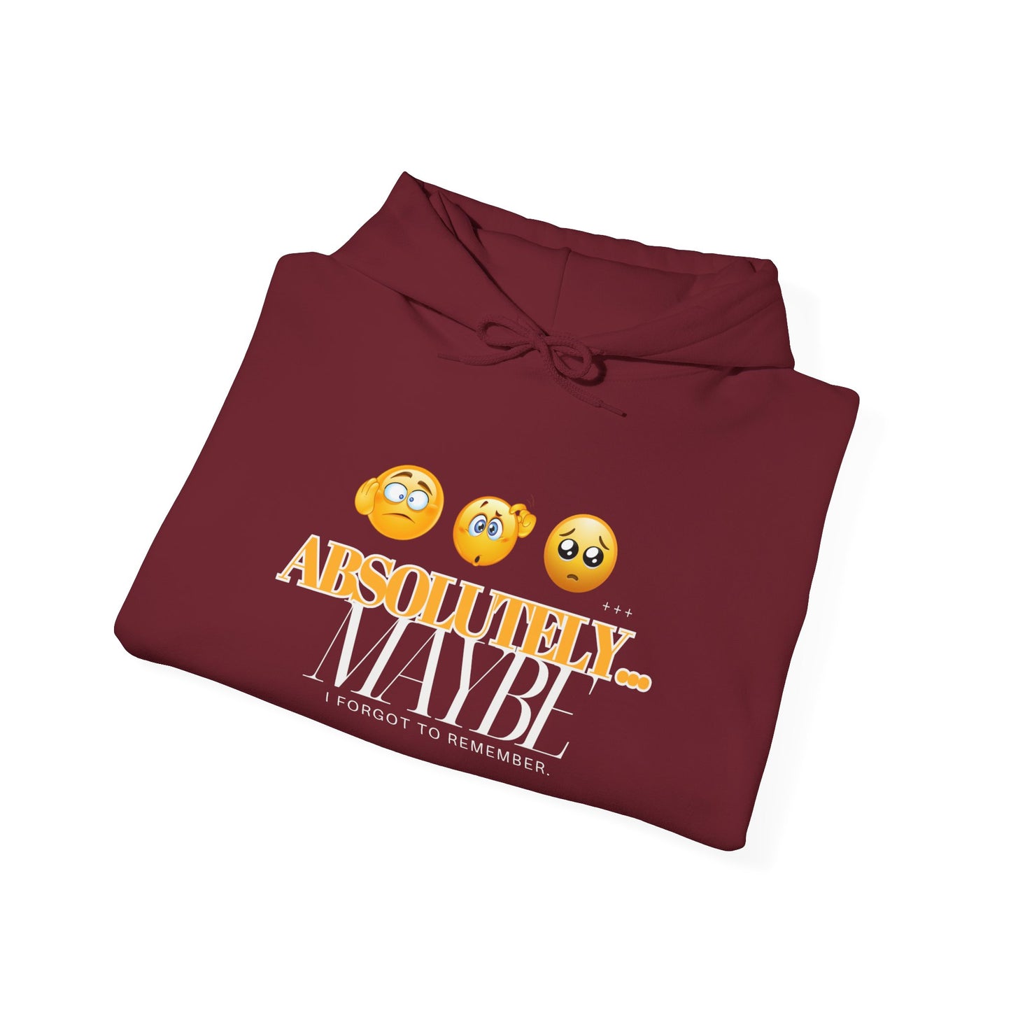 Absolutely Emoticon Unisex Heavy Blend™ Hooded Sweatshirt
