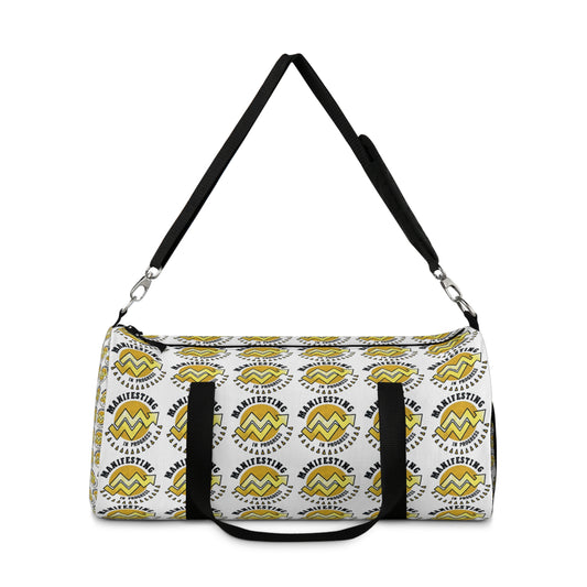 Manifesting Dreams Duffel Bag - Stylish Gym & Travel Tote