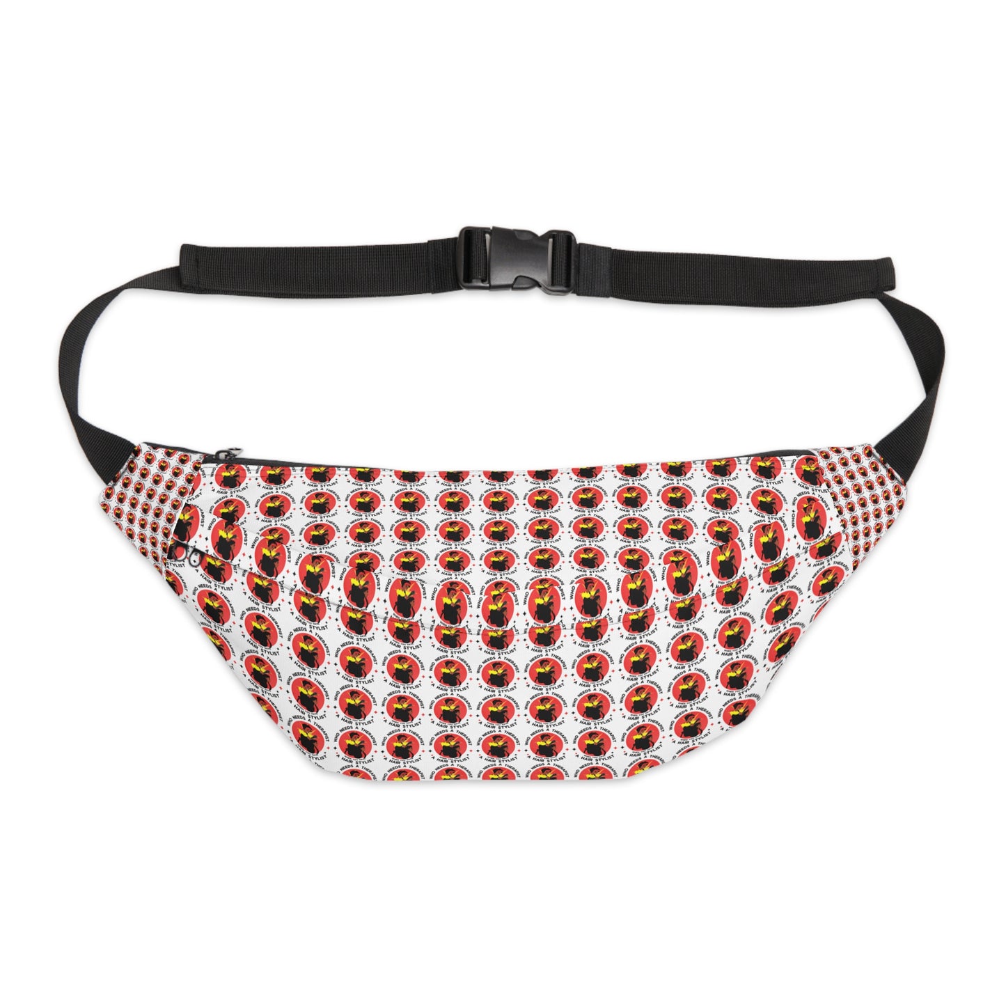 Vibrant Patterned Large Fanny Pack for Festivals & Everyday Use