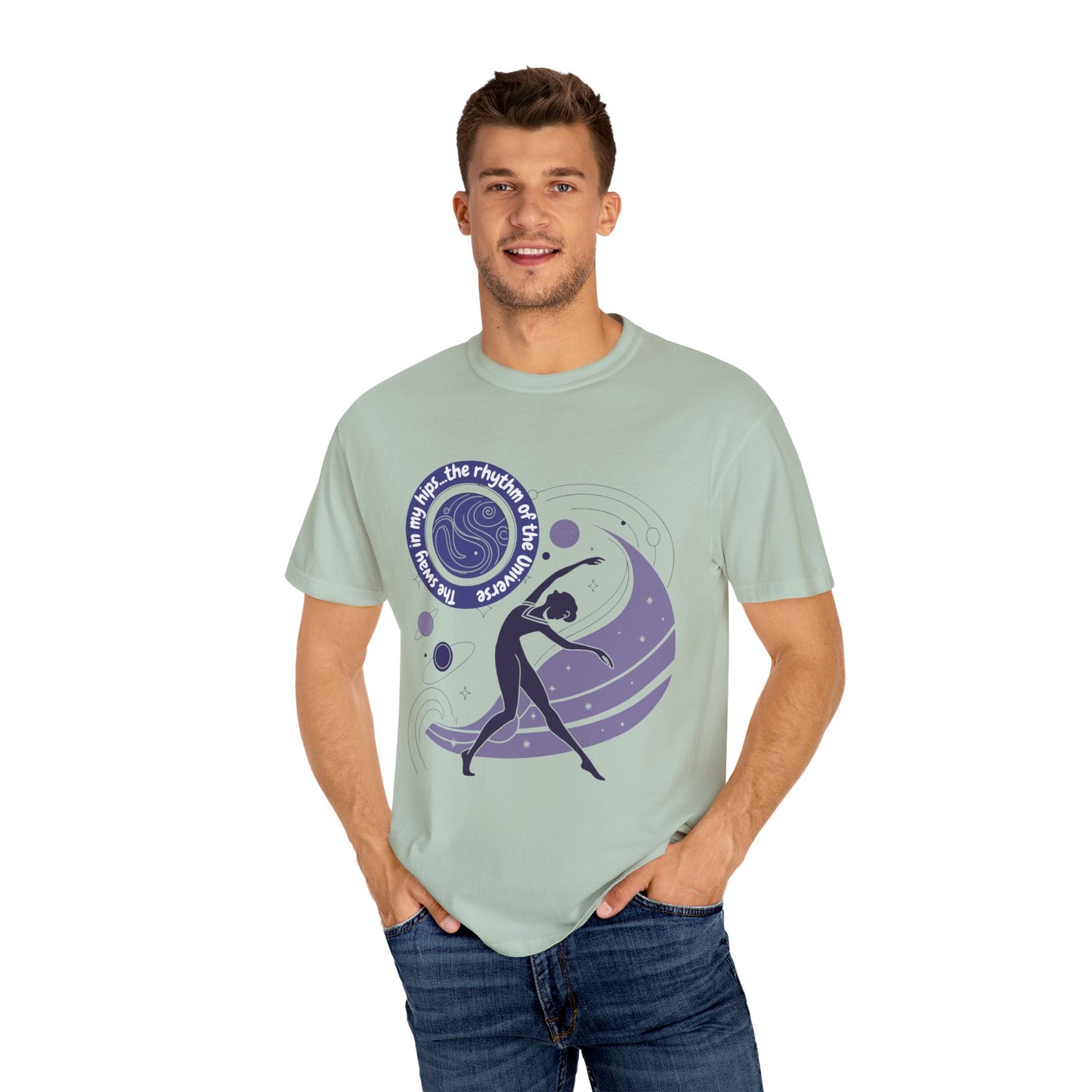 Rhythm of the Universe Unisex Garment-Dyed T-Shirt