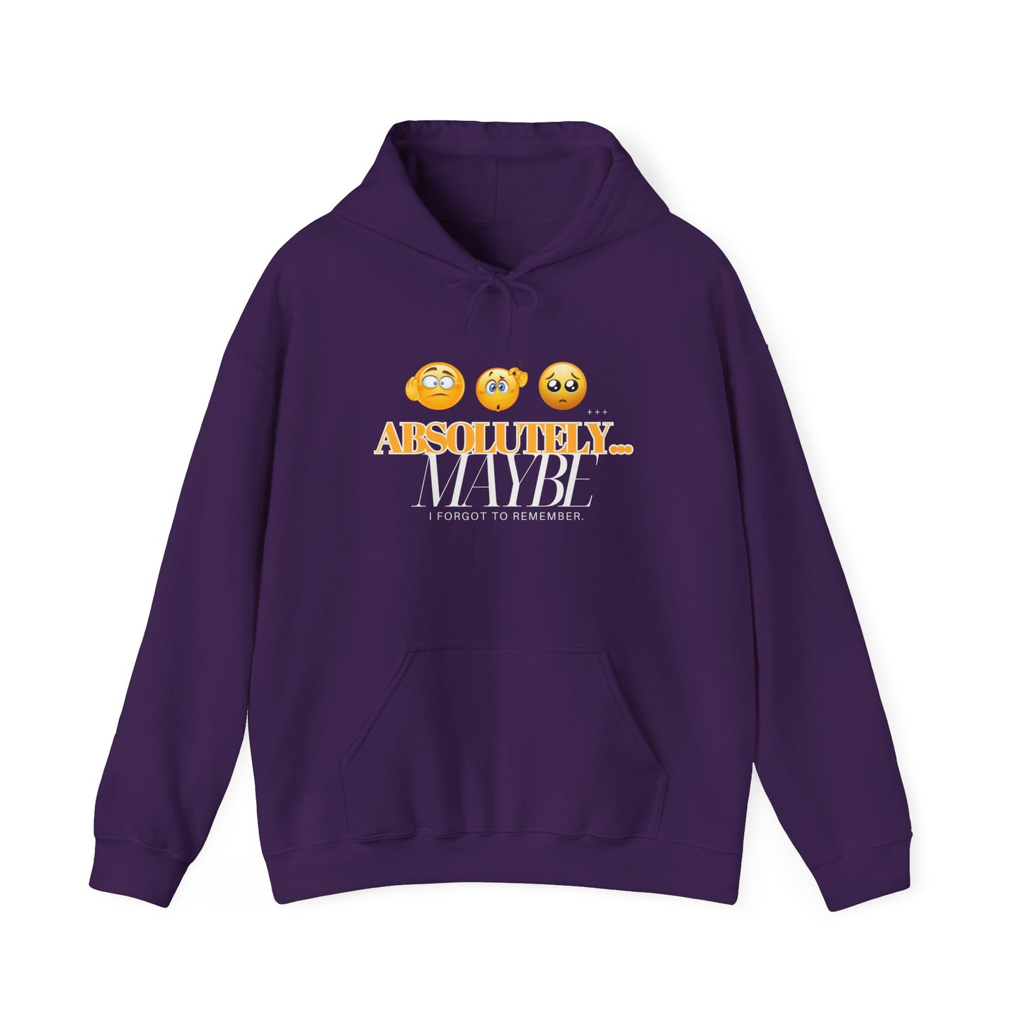 Absolutely Emoticon Unisex Heavy Blend™ Hooded Sweatshirt