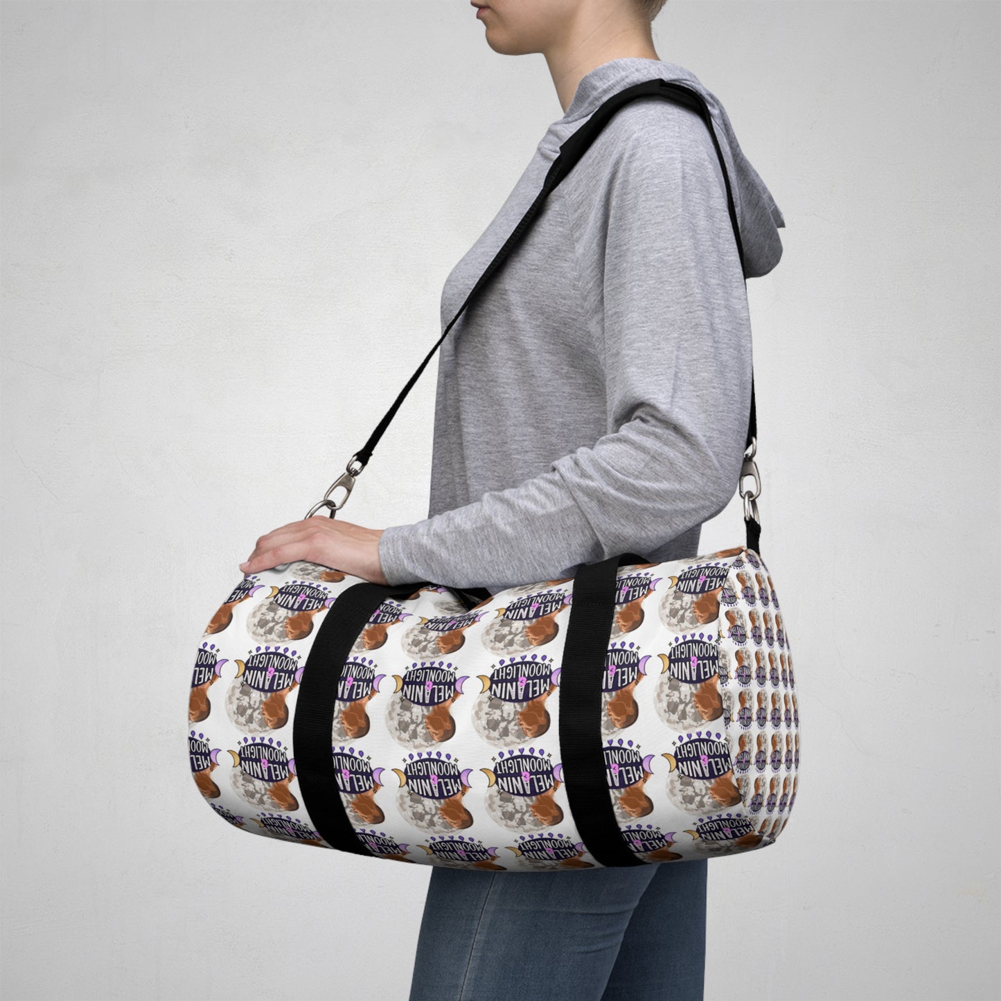 Melanin Moonlight Duffel Bag - Stylish Gym & Travel Companion