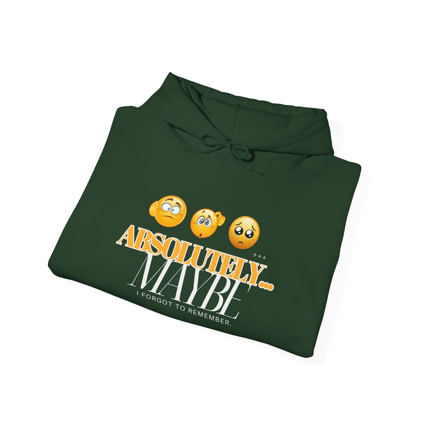 Absolutely Emoticon Unisex Heavy Blend™ Hooded Sweatshirt