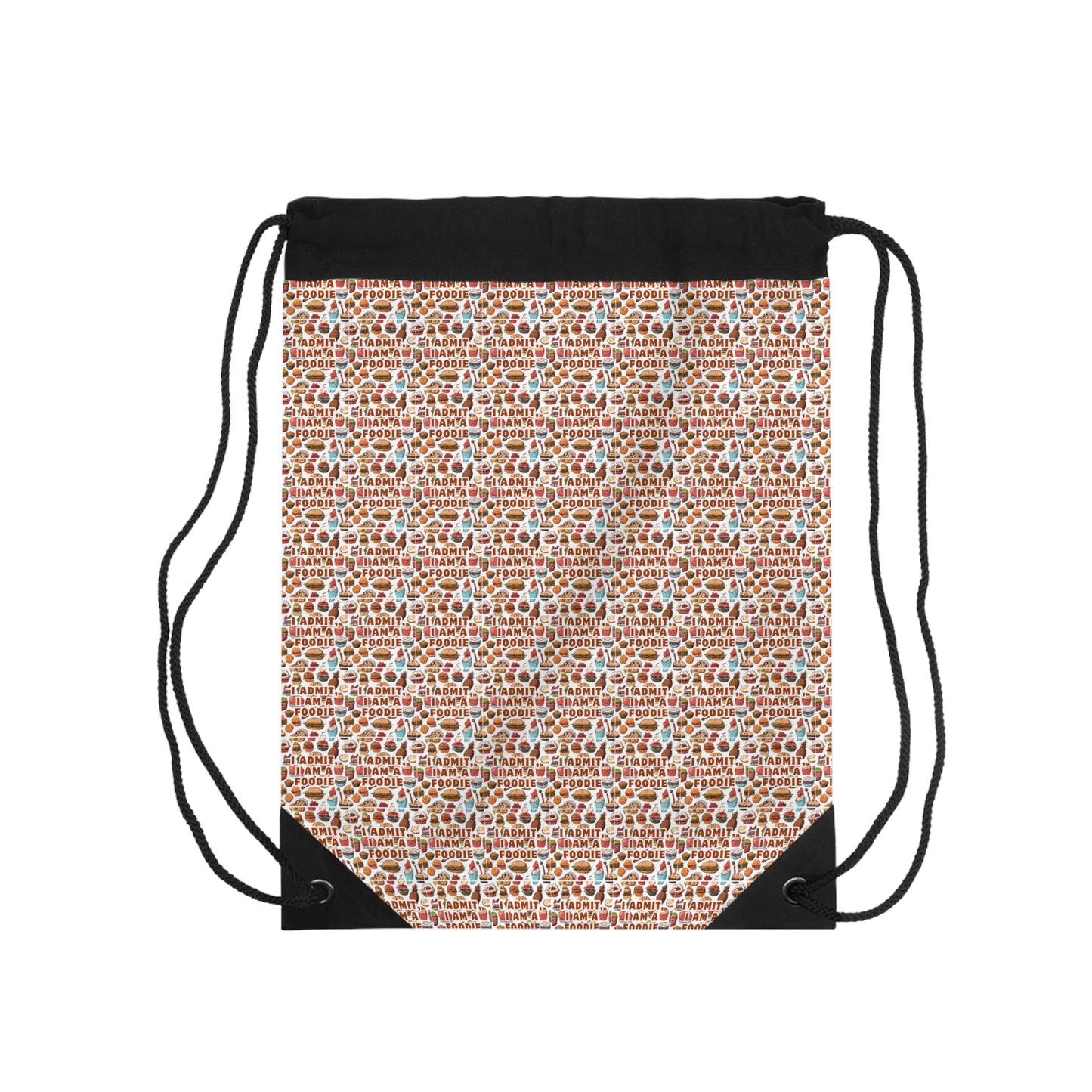 Colorful Floral Drawstring Bag - Perfect for Gym, Travel, and Everyday Use