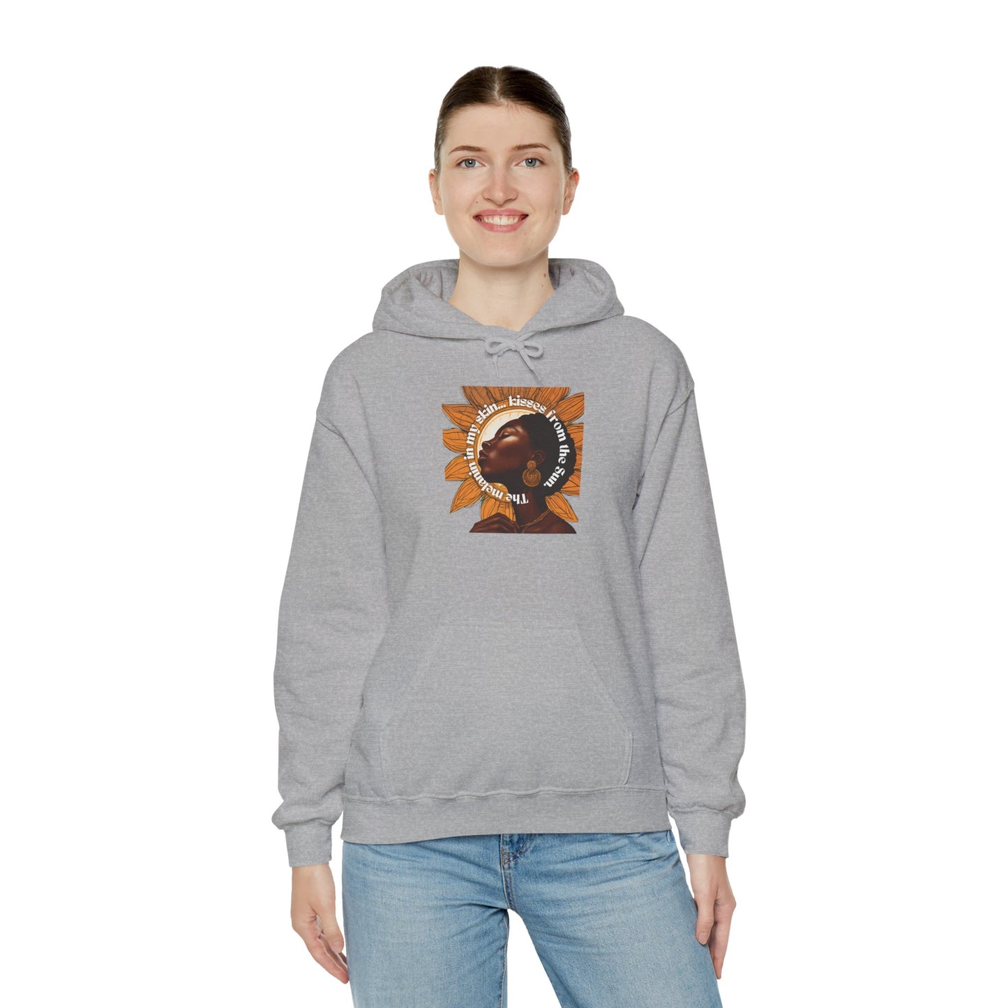Inspirational Sunflower Hoodie for Empowerment and Self-Love