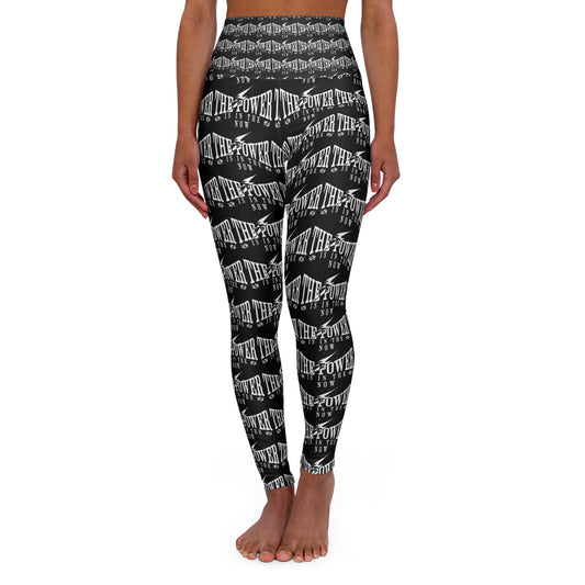 Empowerment High Waisted Yoga Leggings | Motivational Fitness Apparel