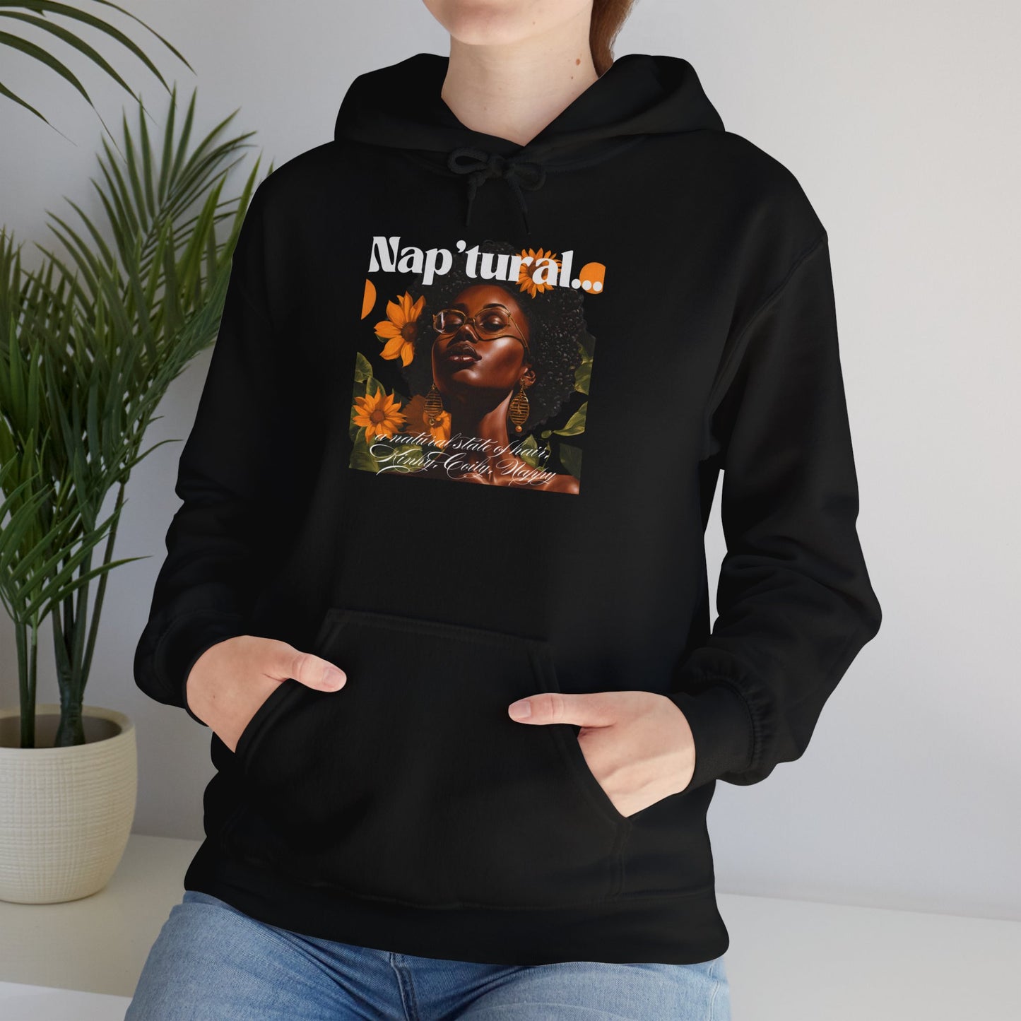 Empowerment Floral Hoodie for All Genders