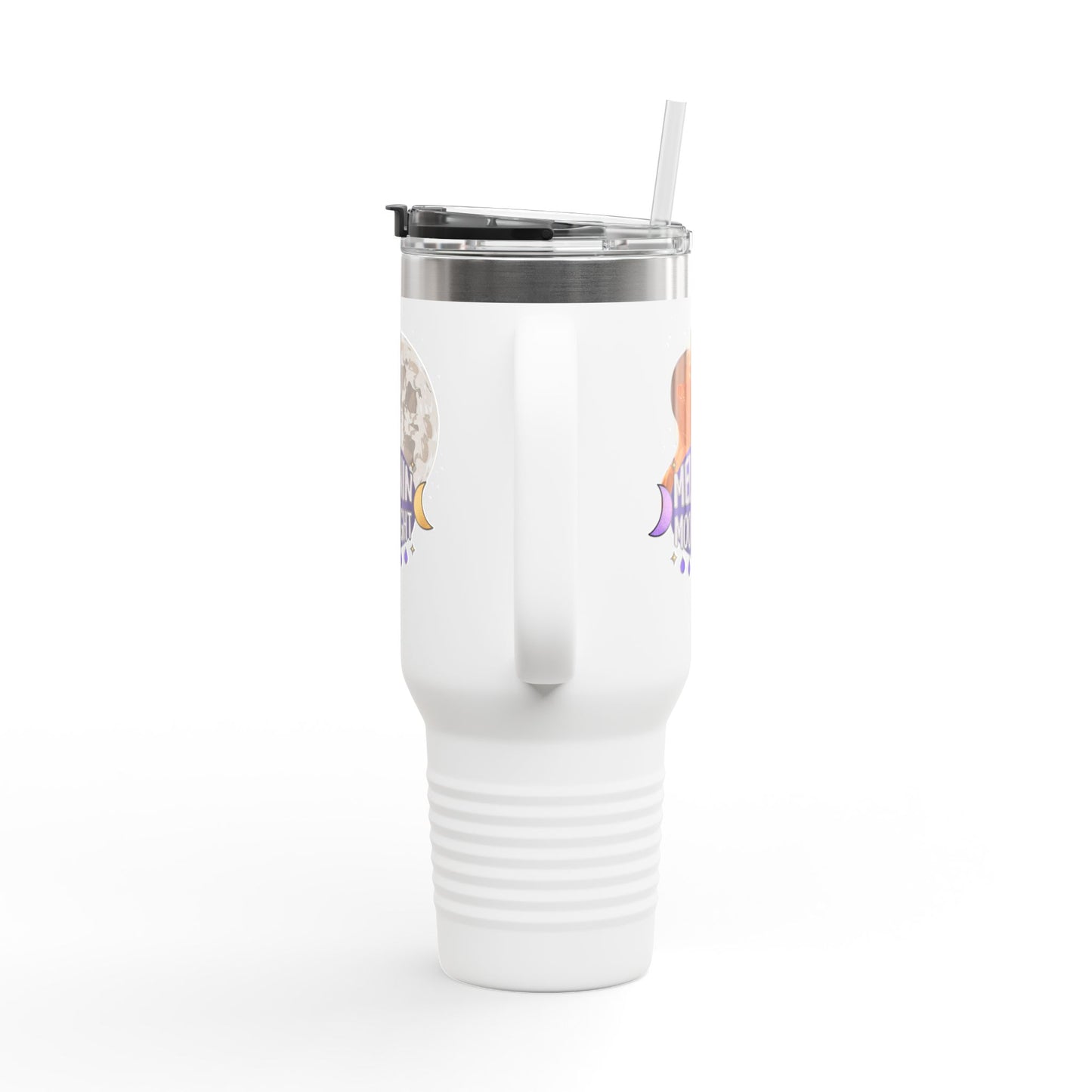 Personalized Insulated Travel Mug - 40oz Moonlight Design