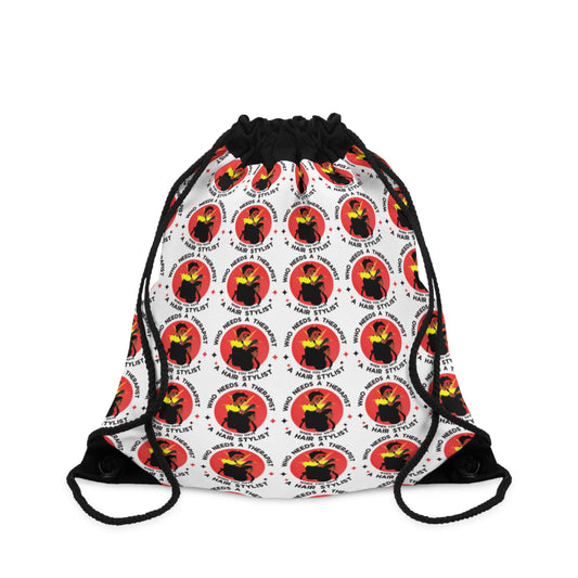Colorful Drawstring Bag with Indigenous Motif - Perfect for Festivals & Everyday Use