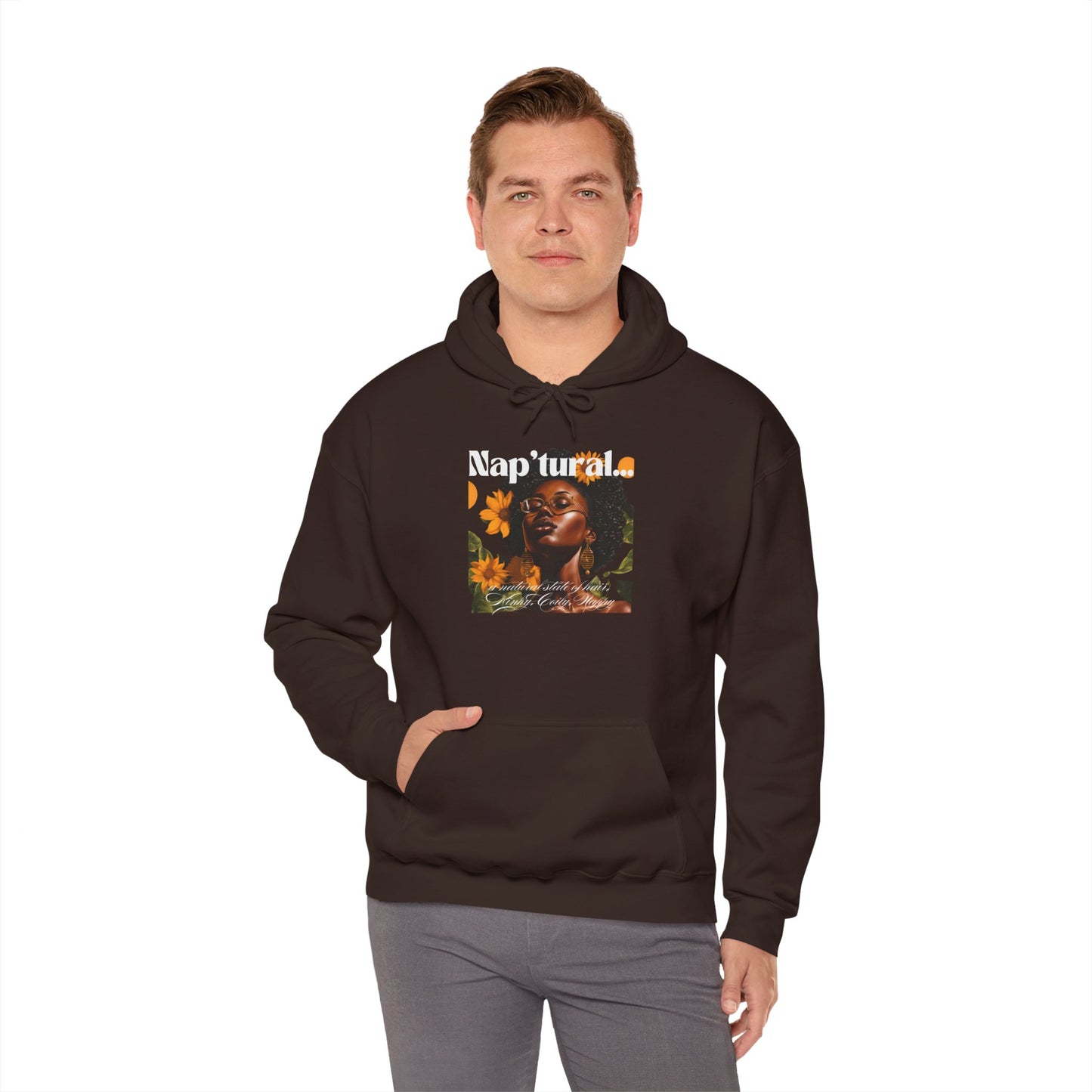 Empowerment Floral Hoodie for All Genders