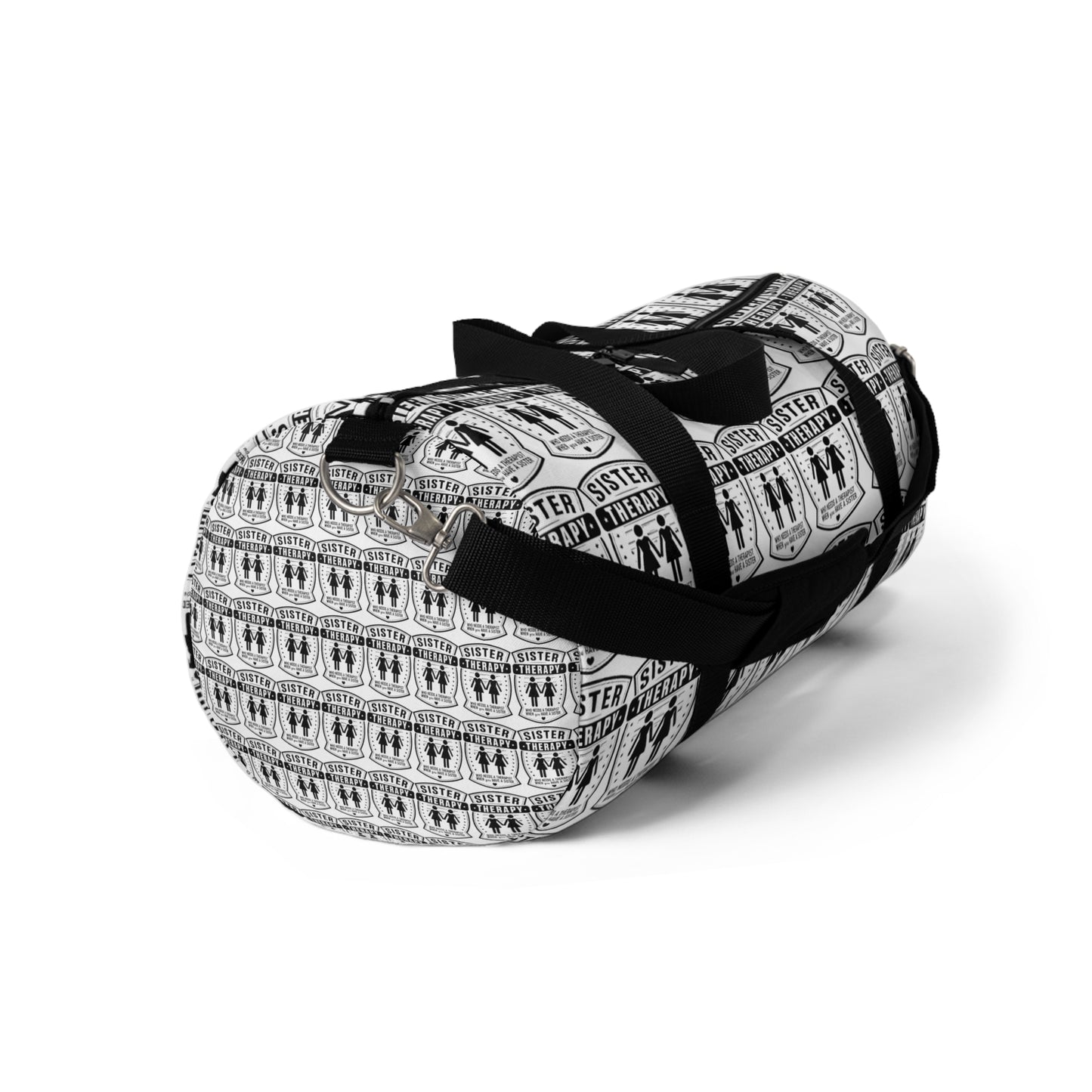 Sister Therapy Duffel Bag - Perfect for Workout, Travel, and Self-Care