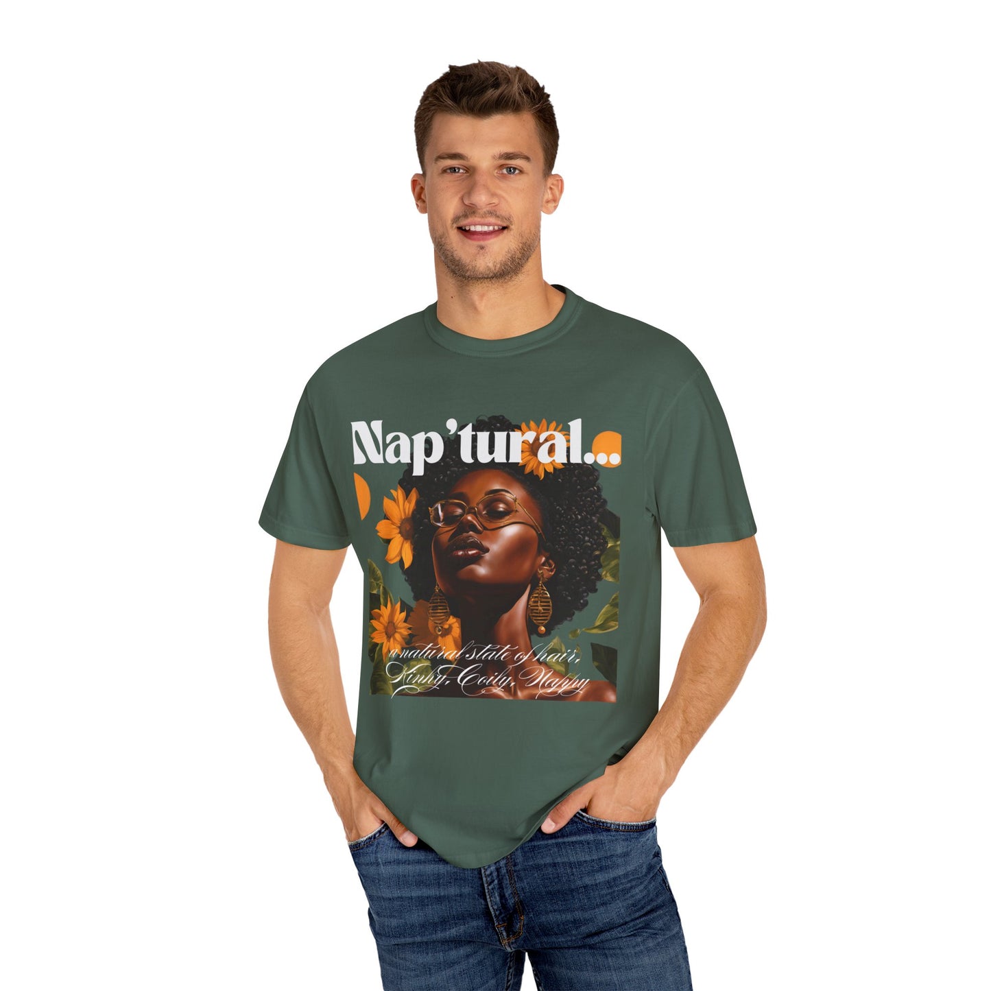 Nap'tural Floral Unisex T-Shirt - Celebrate Natural Beauty