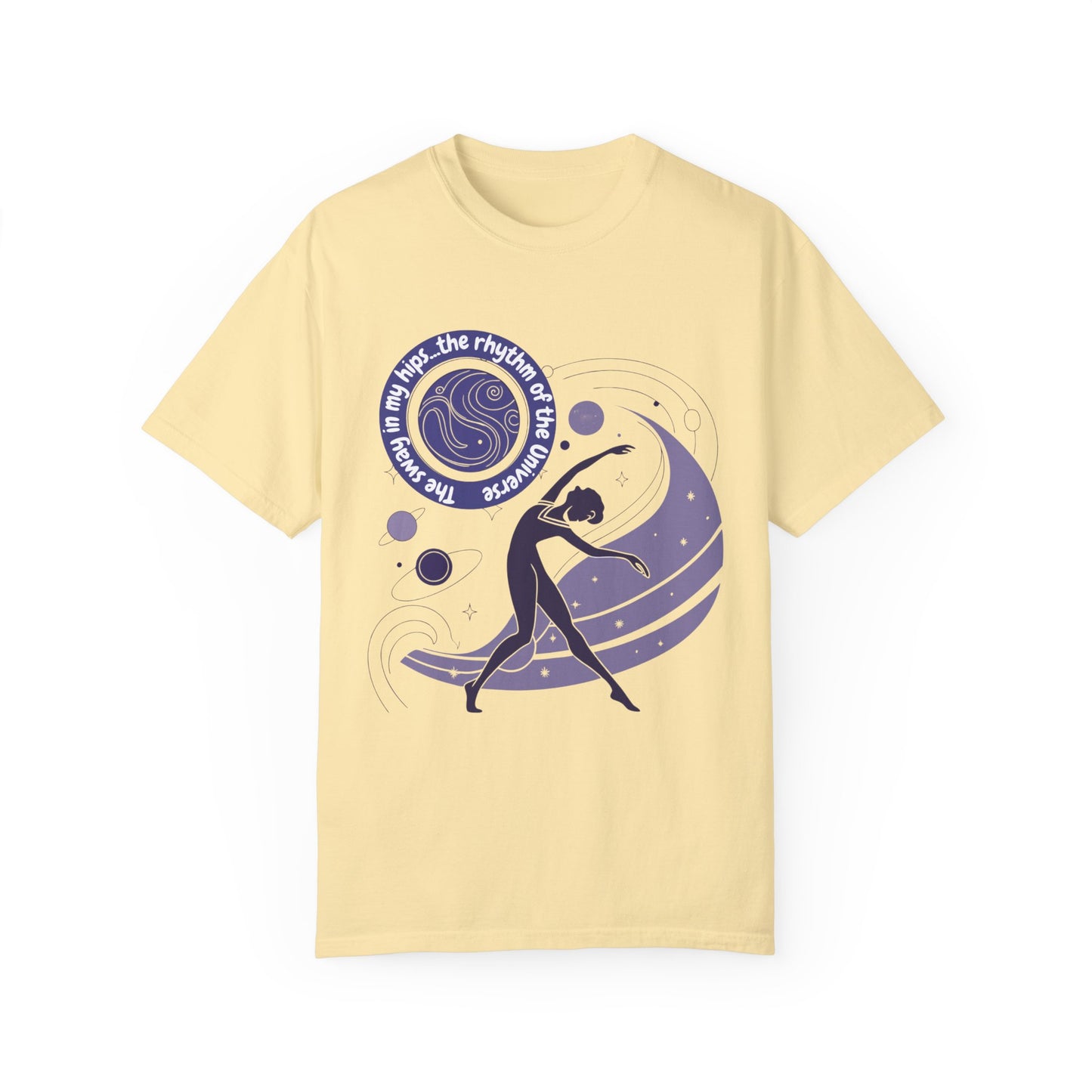 Rhythm of the Universe Unisex Garment-Dyed T-Shirt